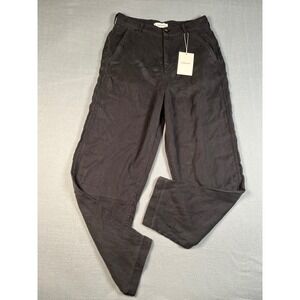 Everlane pants  Women 6 (28x28) Grey  Tencel Comfort Casual Wide Leg New